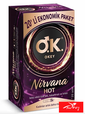 Презервативы в Турции Okey  Nirvana Prezervatif 