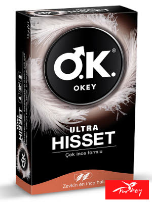 Презервативы в Турции Okey Hisset Prezervatif 