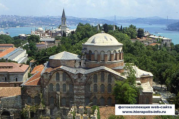 фото церковь Святой Ирины  в  Стамбуле