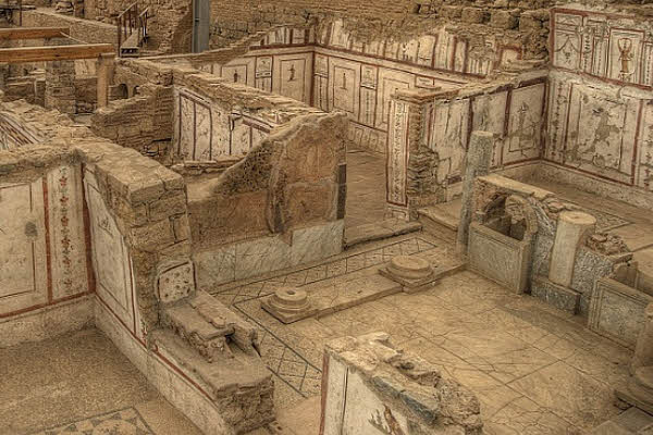 Эфес в  Турции Дома Римской террасыа