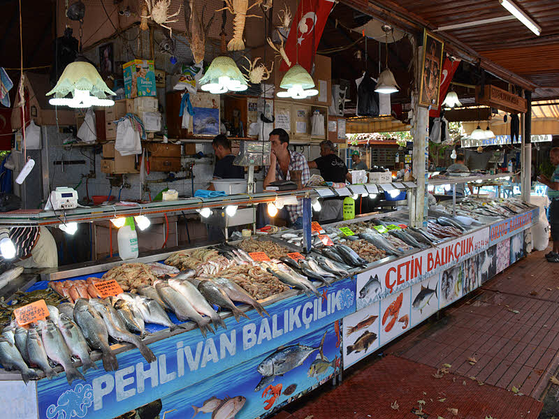 фото Рыбный рынок в Фетхие