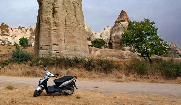 Что делать на скутере в Каппадокии