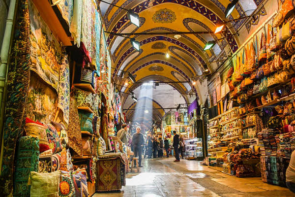 Гранд Базар в Стамбуле торговые ряды фото