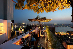 Mikla Restaurant & Bar  Рестораны на терассах и крышах с панорамным видом на Босфор и Стамбул