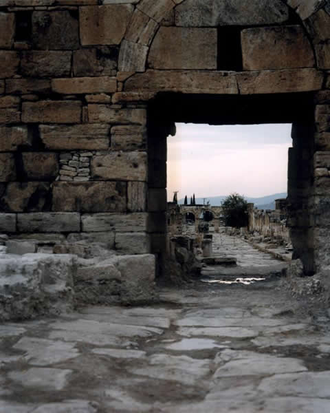 Фотография византийских ворот Иераполис