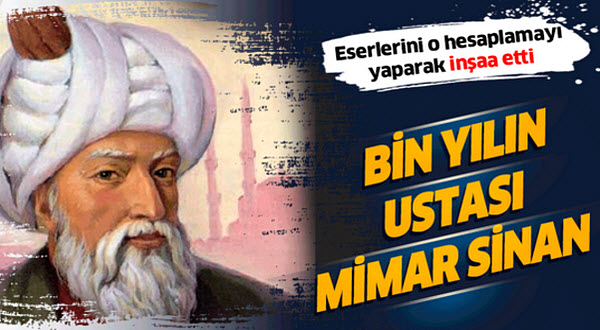 Какие расчеты сделал Мимар Синан для строительства сооружений в Стамбуле?  
