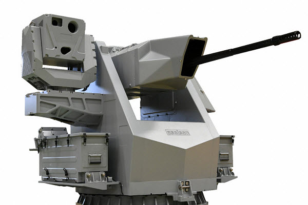 SELSAN поставляет новую версию 25-мм пушки Stop Remote Command Stabilized Top System